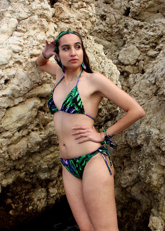 Pavone Viola&Tigre Bikini