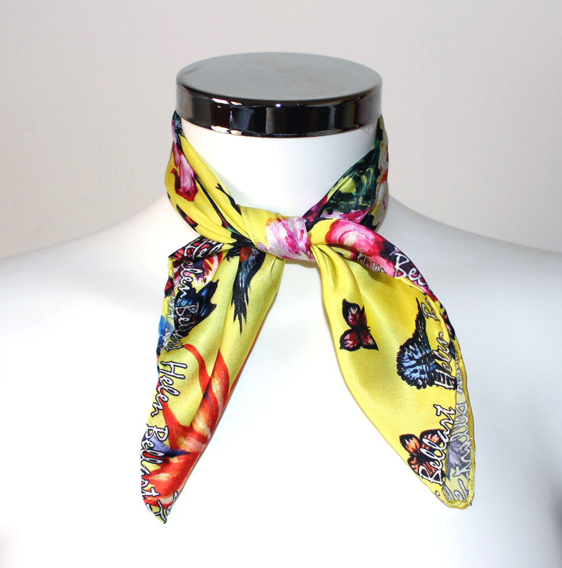 Farfalla Paradiso Foulard in Seta cm. 45x45