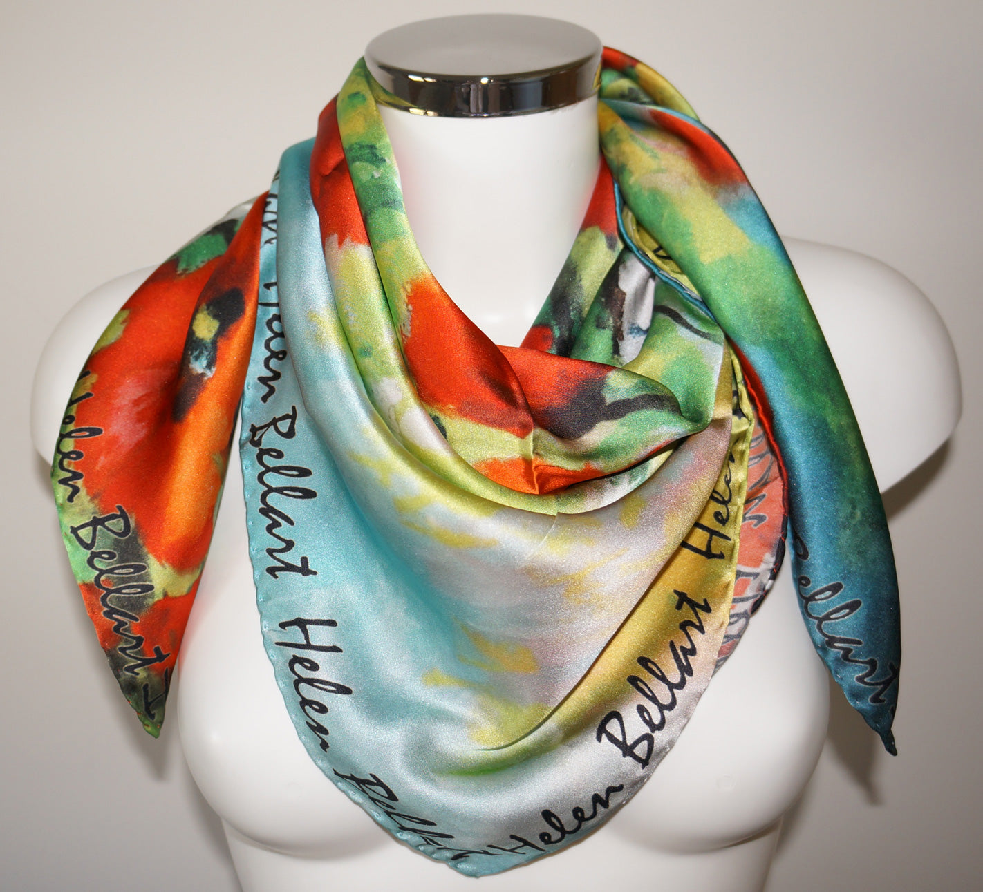 Papaveri Foulard in Seta cm. 110x110 Sconto 30%