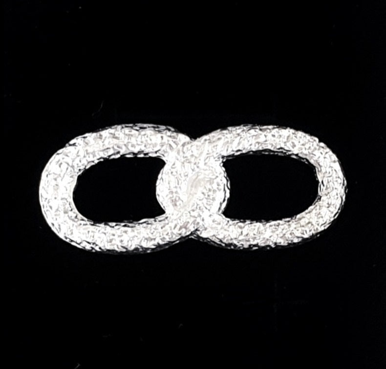 Farfalla Catturata Bracciale Infinty in Seta