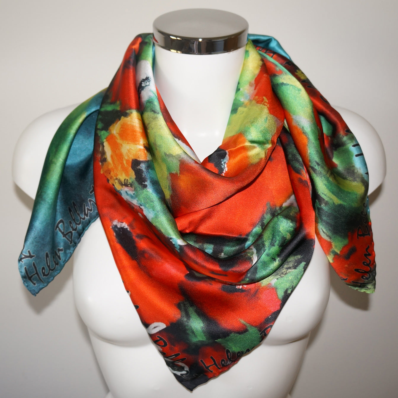 Papaveri Foulard in Seta cm. 110x110 Sconto 30%