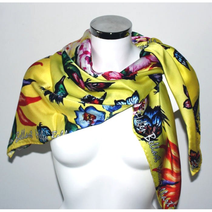 Farfalla Paradiso Foulard in Seta cm. 110x110 Sconto 40%