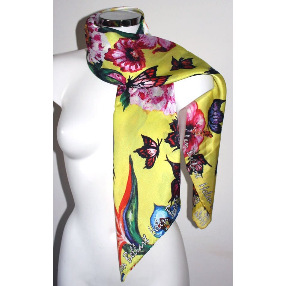 Farfalla Paradiso Foulard in Seta cm. 110x110 Sconto 40%