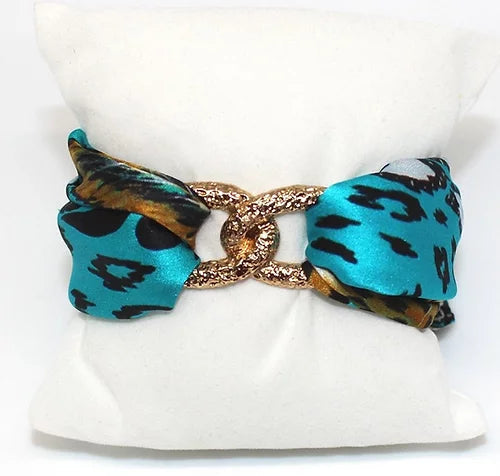 Leopardo Turchese Bracciale Infinty