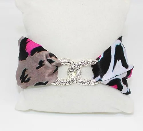 Leopardo Bianco Bracciale Infinty