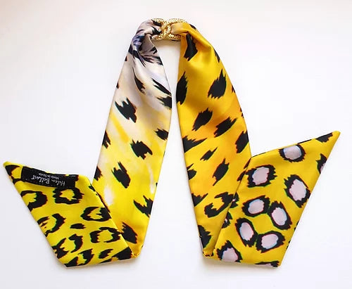 Leopardo Giallo Fascia per capelli