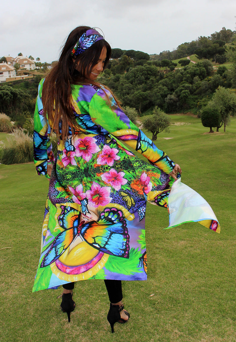 Farfalla Kimono Lungo