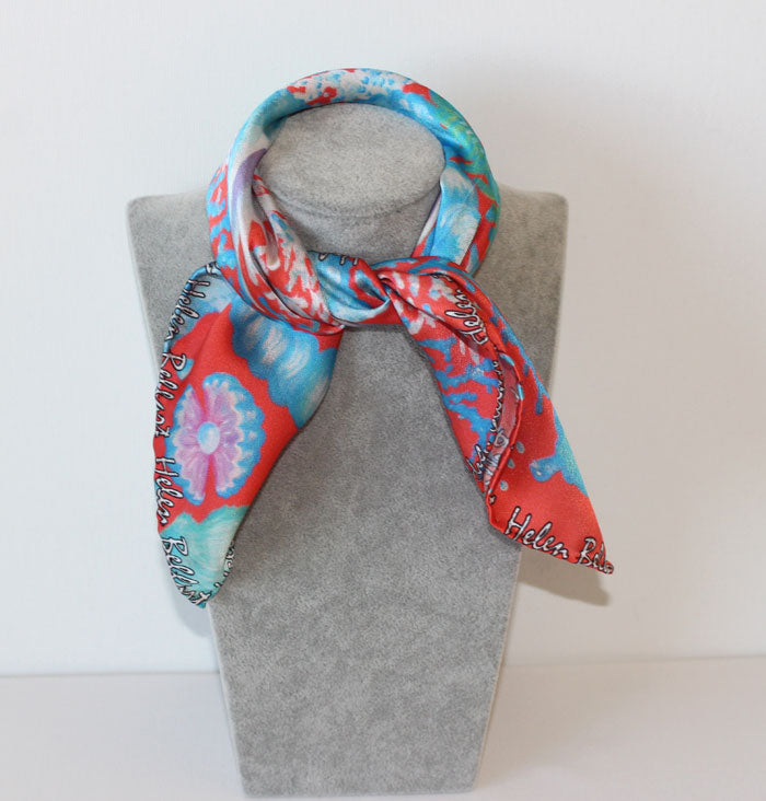 Cavallo Marino Foulard in Seta cm. 45x45