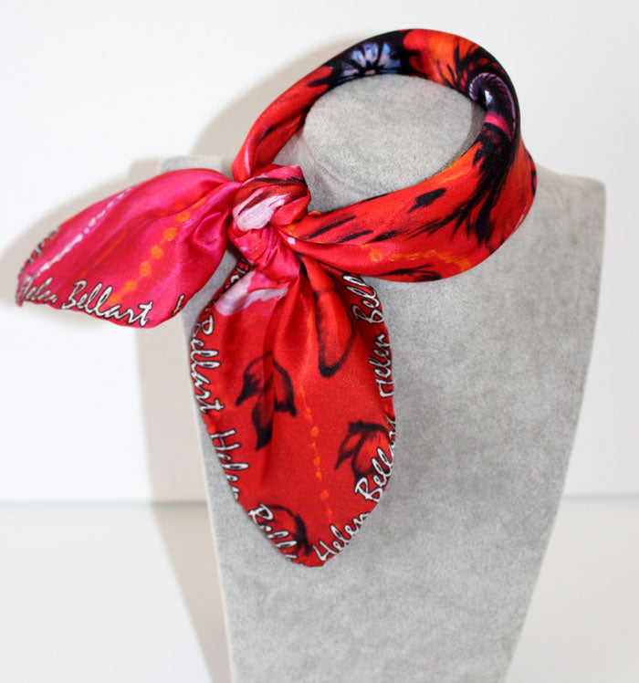 Donna Farfalla Foulard in Seta cm. 45x45