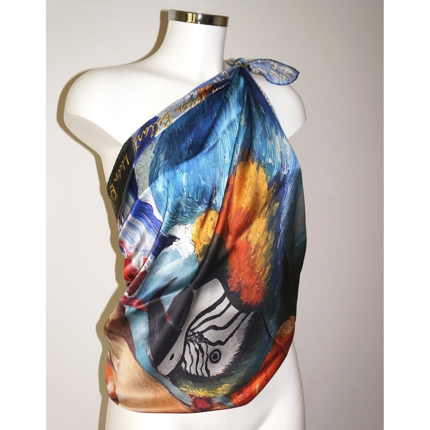 Donna dei Caraibi Foulard in Seta cm. 110x110 Sconto 40%